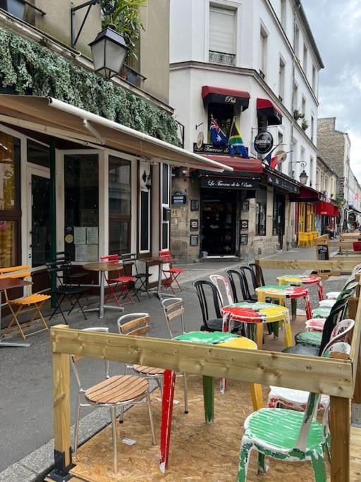 Luxe Studio Chic Aux Buttes-Aux-Cailles A 5Min Du Metro, Parking Prive Disponible Paris Exterior photo