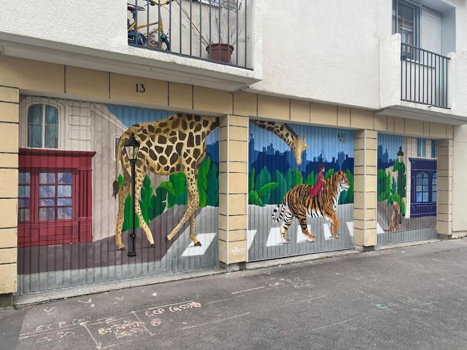 Luxe Studio Chic Aux Buttes-Aux-Cailles A 5Min Du Metro, Parking Prive Disponible Paris Exterior photo